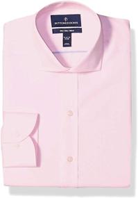 img 4 attached to BUTTONED Cutaway Collar Non Iron Pocket Sleeve Men's Clothing