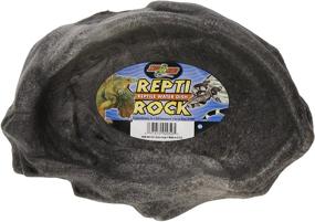 img 1 attached to Zoo Med Colorful Reptile Rock 🦎 Water Dish - May Vary in Color