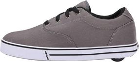 img 4 attached to 👟 Heelys Men's Launch Canvas Sneakers in Grey