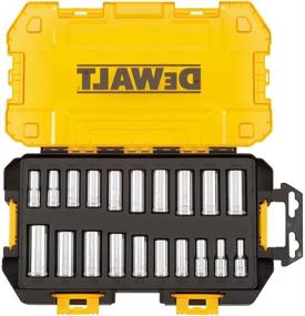 img 1 attached to DEWALT DWMT73812 Набор головок насадок: Достигайте точности и надежности