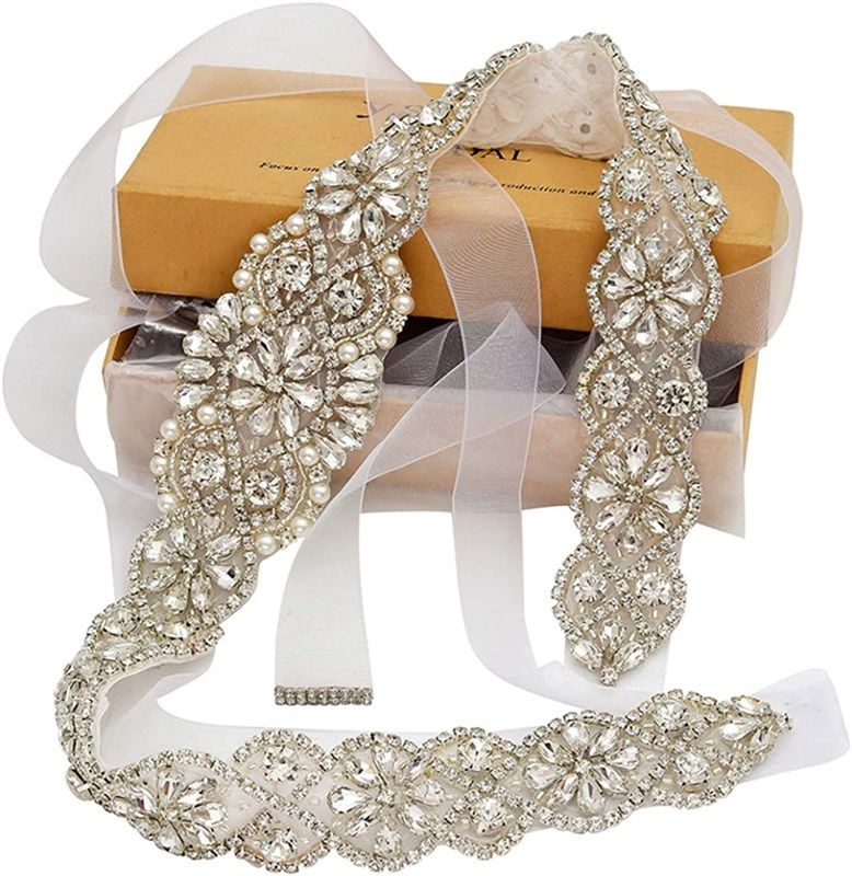 yanbstar yapay elmas düğün kristal organza logosu