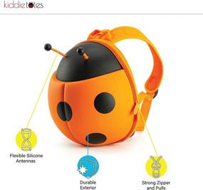 img 2 attached to 🐝 Secure and Stylish: Kiddietotes Bumblebee Backpack Harness keeps Toddlers Safe