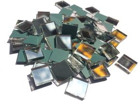 img 3 attached to 🔮 1000-Piece Square Mirror Mosaic Tile, 3/8 Inch: Luxurious and Reflective Décor Accent