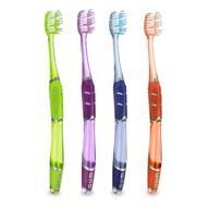 🦷 gum 525ph technique deep clean toothbrush, compact soft bristles, professional sample pack of 12 logo