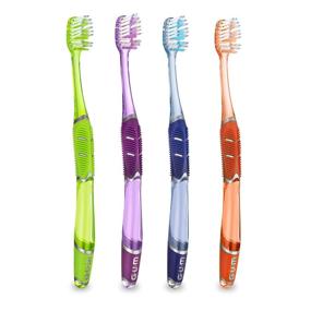 img 3 attached to 🦷 GUM 525PH Technique Deep Clean Toothbrush, Compact Soft Bristles, Professional Sample Pack of 12