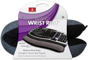 img 2 attached to 🖱️ Ultimate Comfort: HandStands Beaded Keyboard & Mouse Wrist Support Cushion Combo