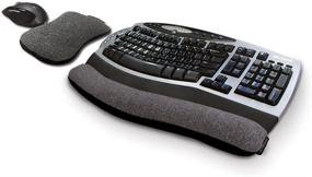 img 3 attached to 🖱️ Ultimate Comfort: HandStands Beaded Keyboard & Mouse Wrist Support Cushion Combo