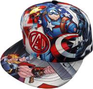 boys marvel legends avengers baseball cap - captain america, ironman, hulk hat for youth ages 5-14 logo