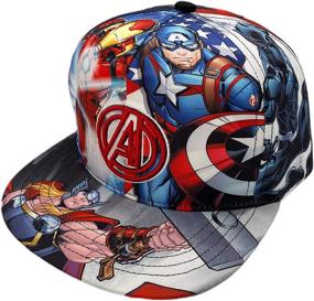 img 4 attached to Boys Marvel Legends Avengers Baseball Cap - Captain America, Ironman, Hulk Hat for Youth Ages 5-14