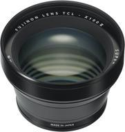 📷 fujifilm fujinon x100 series camera tele conversion lens, black (tcl-x100 b ii) logo