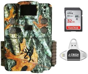 img 3 attached to Browning Strike Force HD PRO X Trail Game Camera (20MP) Bundle with 32GB Memory Card and J-TECH USB Memory Card Reader – BTC5HDPX