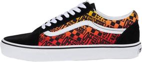 img 1 attached to Flame Skool Skate Shoes by Vans: Unleash Your Fiery Style on the Board!