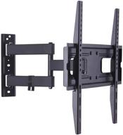 📺 orientools tv wall mount bracket: fits 23"-56" led lcd flat screen tvs, ±15° tilting, vesa up to 400x400mm, full motion swivel articulating arm, supports up to 110 lbs. logo