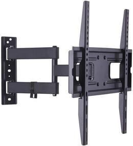 img 4 attached to 📺 ORIENTOOLS TV Wall Mount Bracket: Fits 23"-56" LED LCD Flat Screen TVs, ±15° Tilting, VESA up to 400x400mm, Full Motion Swivel Articulating Arm, Supports up to 110 lbs.