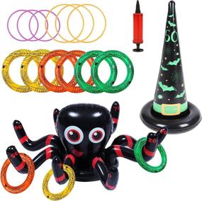 img 4 attached to Eboozone Halloween Inflatable Spider Adults