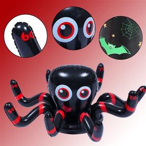 img 1 attached to Eboozone Halloween Inflatable Spider Adults