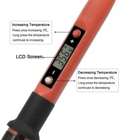 img 1 attached to 🔥 Digital Thermostatic Soldering Iron with Adjustable Temperature