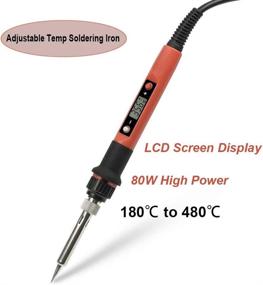 img 3 attached to 🔥 Digital Thermostatic Soldering Iron with Adjustable Temperature