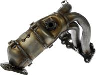 🔥 dorman 674-975 exhaust manifold with integrated catalytic converter: non-carb compliant - high performance solution for efficient engine exhaust logo