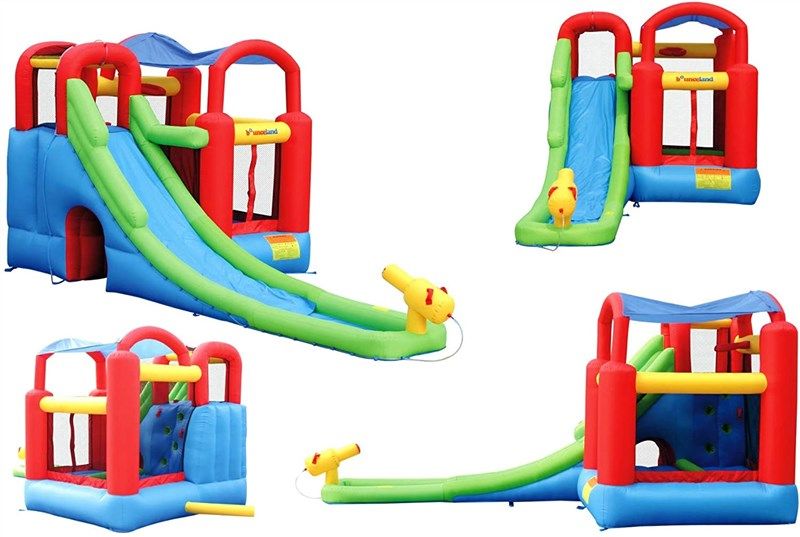 inflatable bounce house water playstation 로고