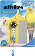 enhance your small bird's playtime with jw pet company activitoy strong bird toy (colors vary) logo