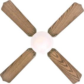 img 1 attached to 🕯️ Westinghouse Lighting 7230900 Casanova Supreme 42 Inch Indoor Ceiling Fan with Light - Antique Brass Finish