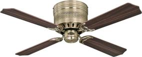 img 2 attached to 🕯️ Westinghouse Lighting 7230900 Casanova Supreme 42 Inch Indoor Ceiling Fan with Light - Antique Brass Finish