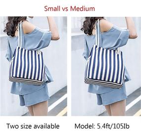 img 3 attached to 👜 Canvas Shoulder Working Handbag for Women - Handbags & Wallets