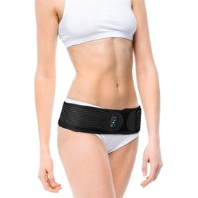 img 4 attached to Sacroiliac Hip Belt for Women and Men with Double-Layer Elastic Straps - Support for SI Joint, Sciatica, Pelvis, Lumbar Pain Relief