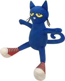 img 1 attached to Pete The Cat Rock Out Mini Pillow Buddy and Throw Set: 🐱 Kids Super Soft 2 Piece Blanket Set – Official Pete The Cat Product