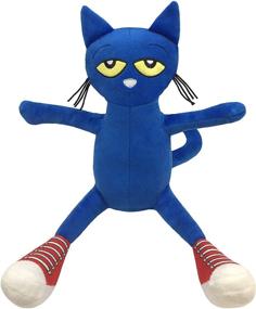 img 2 attached to Pete The Cat Rock Out Mini Pillow Buddy and Throw Set: 🐱 Kids Super Soft 2 Piece Blanket Set – Official Pete The Cat Product