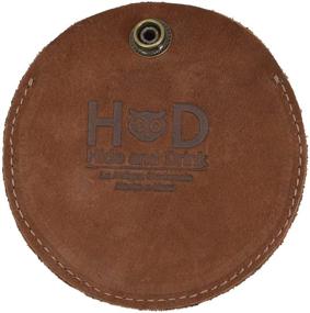 img 2 attached to 🎧 Hide & Drink Portable Headphone Leather Case: Swayze Suede; Ideal Earbuds Pouch & Cable Organizer for Tech Storage