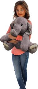 img 1 attached to 🐘 ebba 20" Benny Phant Plush Elephant Toy – Soft and Cuddly Stuffed Animal for Kids