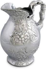 img 2 attached to Arthur Court Grape 10 Inch Pitcher: Timeless Elegance for Serving Refreshing Drinks