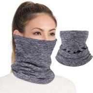 🧣 fleece neck warmer gaiter for women by cuimei - essential accessories logo