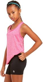 img 1 attached to 👚 Soffe Girls Inseam Black Medium Girls' Clothing" - "Soffe Girls Inseam Black Medium Girls' Apparel