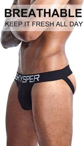 img 1 attached to SKYSPER Jockstrap for Men - Athletic Supporter Jock Straps for Male Underwear