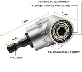 img 2 attached to 🔧 Sockets Adapter Tool: Universal Screwdriver for Industrial Power & Hand Tool Applications