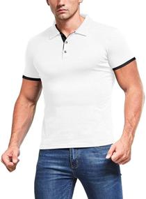 img 3 attached to 👕 KUYIGO Men's Clothing - Casual Designed Sleeve Shirts