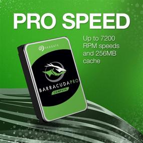 img 2 attached to 💾 Seagate BarraCuda Pro 6ТБ Внутренний Жесткий Диск - Высокопроизводительный SATA HDD с 6Гб/с, 128МБ Кэша, 3,5 дюйма (ST6000DM004)