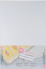 img 1 attached to 🎂 Wilton 19x13 Inch Cake Board 6 Pack: Sturdy and Versatile Cake Base for Your Delicious Creations