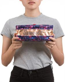 img 1 attached to 🎒 Stylish and Versatile: ZIPIT Expandable Pencil Case, Sweet