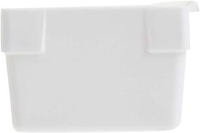 img 1 attached to 🗄️ Maximize Drawer Space with Rubbermaid 15x3x2-Inch Drawer Organizer – White (FG2917RDWHT)