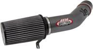 aem 21 8104dc metal intake system logo