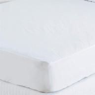 waterproof bed bug proof mattress protector - vinyl free - queen size - deep pocket fitted sheet style - premium quilted mattress cover logo