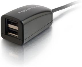 img 2 attached to C2G USB Hub - Convenient 2 Port Black USB Hub by Cables to Go 29525