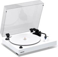 🎶 fluance rt85 reference high fidelity vinyl turntable with ortofon 2m blue cartridge - piano white logo