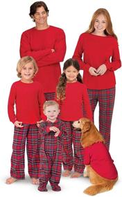 img 4 attached to 👨 Family Christmas Pajamas Set for Boys - PajamaGram Clothing