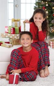 img 2 attached to 👨 Family Christmas Pajamas Set for Boys - PajamaGram Clothing