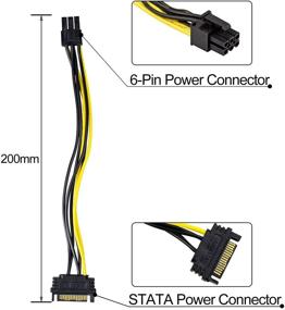 img 3 attached to 💻 6 шт. PCI-E Riser Card VER009S: кабель передачи данных High-Speed USB 3.0 для майнинга Bitcoin с помощью GPU - эффективное графическое расширение, питаемый адаптер дополнительного слота